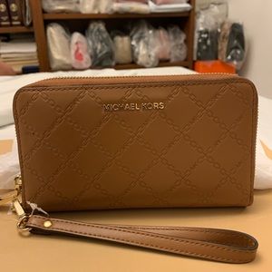 Michael Kors Large MF Phone Case Wallet